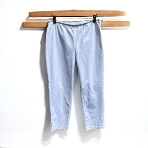 🌻NEW NWOT Eileen Fisher White Organic Cotton Ankle Pants Size Small